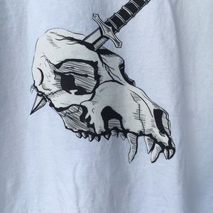 Pan.imus Ornament white T-shirt (large)